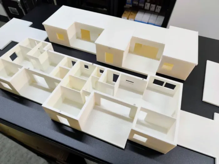 Architektonický model domu